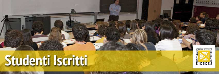 Studenti iscritti ""